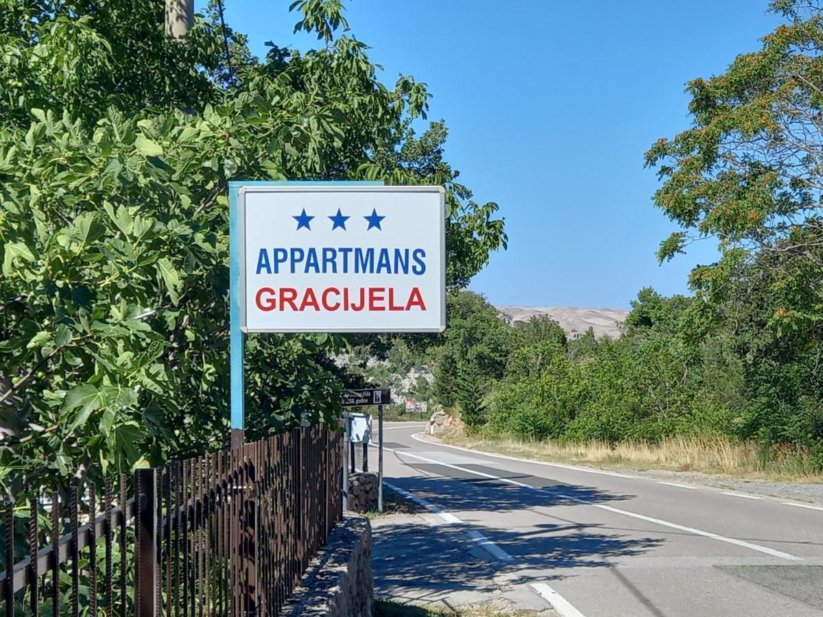 Apartmani Gracijela Karlobag Dış mekan fotoğraf